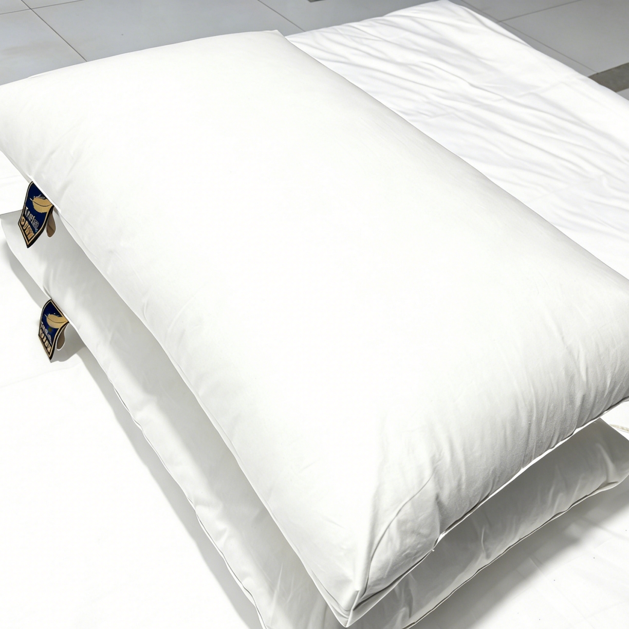 91家纺网 家纺一手货源 找家纺 （总）安力森/诚臻酒店用品 2026新款星级酒店鹅丝枕芯护颈枕头成人单人不扎头无异味高回弹家用助眠枕