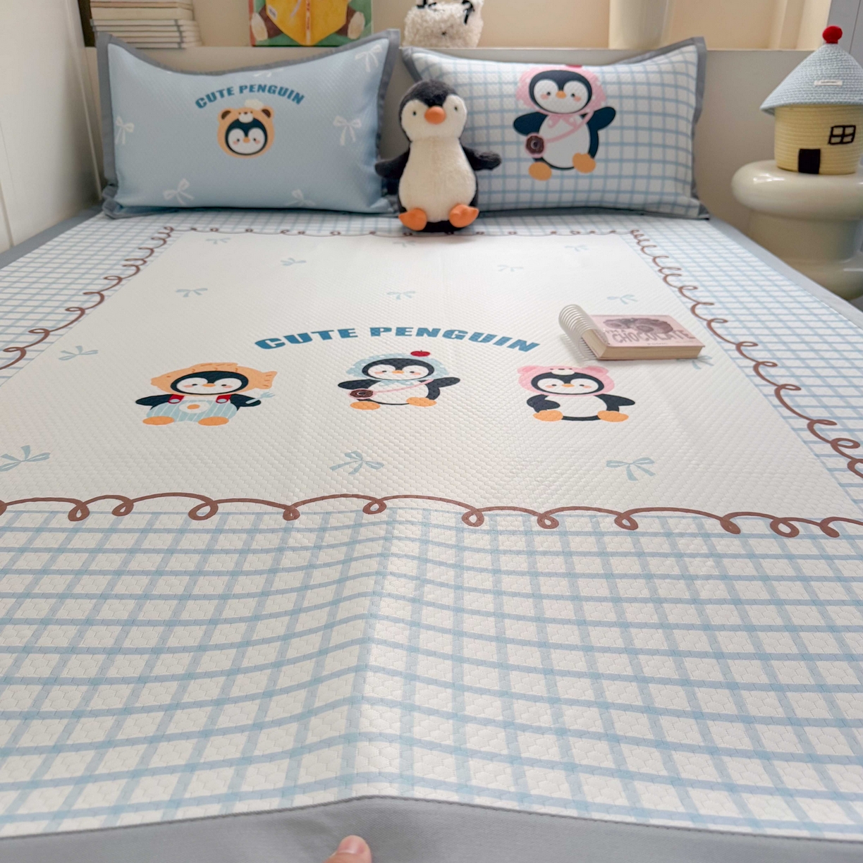 91家纺网 家纺一手货源 找家纺 （总）Sweet dreams甜梦 2026新款数码印花大板凉感豆豆席