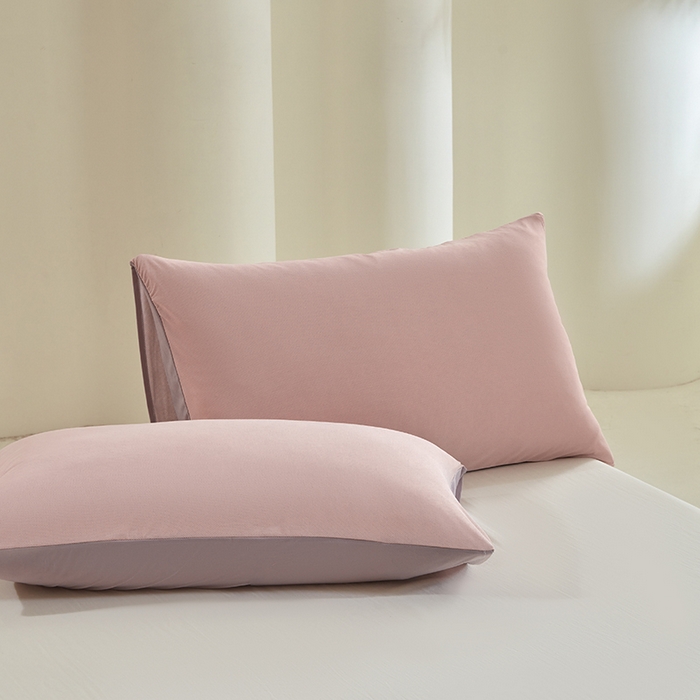 91家纺网 家纺一手货源 找家纺 桃子家居 2026新款A类高品质冰冰凉雪花冰感凉皮双面加倍透气孔氨纶凉感夏被 冰感凉皮-粉紫梦幻（加倍透气）