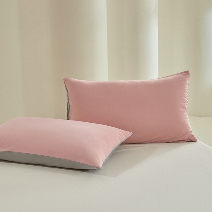 91家纺网 家纺一手货源 找家纺 桃子家居 2026新款A类高品质冰冰凉雪花冰感凉皮双面加倍透气孔氨纶凉感夏被 冰感凉皮-豆粉灰（加倍透气）