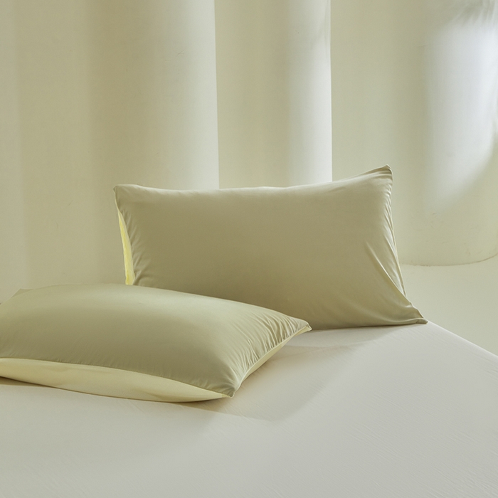 91家纺网 家纺一手货源 找家纺 桃子家居 2026新款A类高品质冰冰凉雪花冰感凉皮双面加倍透气孔氨纶凉感夏被 冰感凉皮-抹茶芒果（加倍透气）