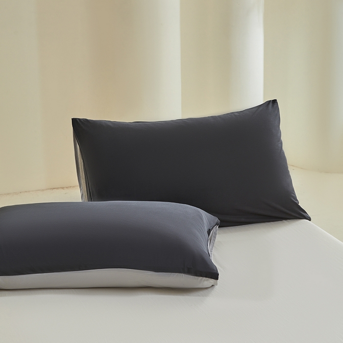 91家纺网 家纺一手货源 找家纺 桃子家居 2026新款A类高品质冰冰凉雪花冰感凉皮双面加倍透气孔氨纶凉感夏被 冰感凉皮-高级灰（加倍透气）