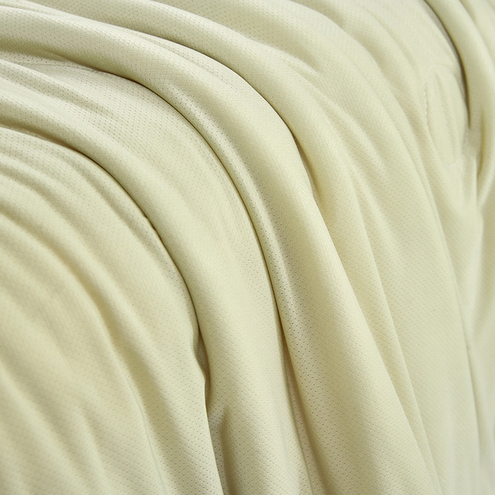 91家纺网 家纺一手货源 找家纺 桃子家居 2026新款A类高品质冰冰凉雪花冰感凉皮双面加倍透气孔氨纶凉感夏被 冰感凉皮-西瓜粉（加倍透气）