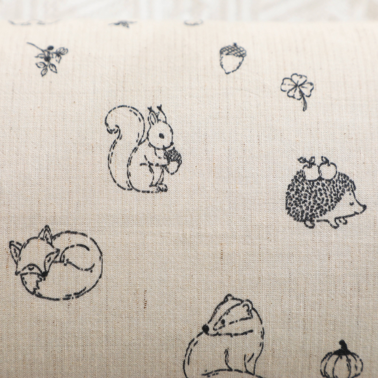 91家纺网 家纺一手货源 找家纺 芯洲 2026新款全棉透气棉麻颈椎荞麦护颈枕枕头枕芯 棉麻颈椎枕-森林