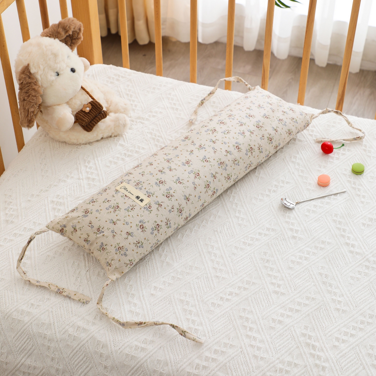 91家纺网 家纺一手货源 找家纺 芯洲 2026新款全棉透气棉麻颈椎荞麦护颈枕枕头枕芯 棉麻颈椎枕-玫瑰