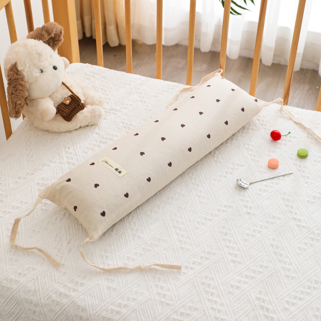 91家纺网 家纺一手货源 找家纺 芯洲 2026新款全棉透气棉麻颈椎荞麦护颈枕枕头枕芯 棉麻颈椎枕-心晴