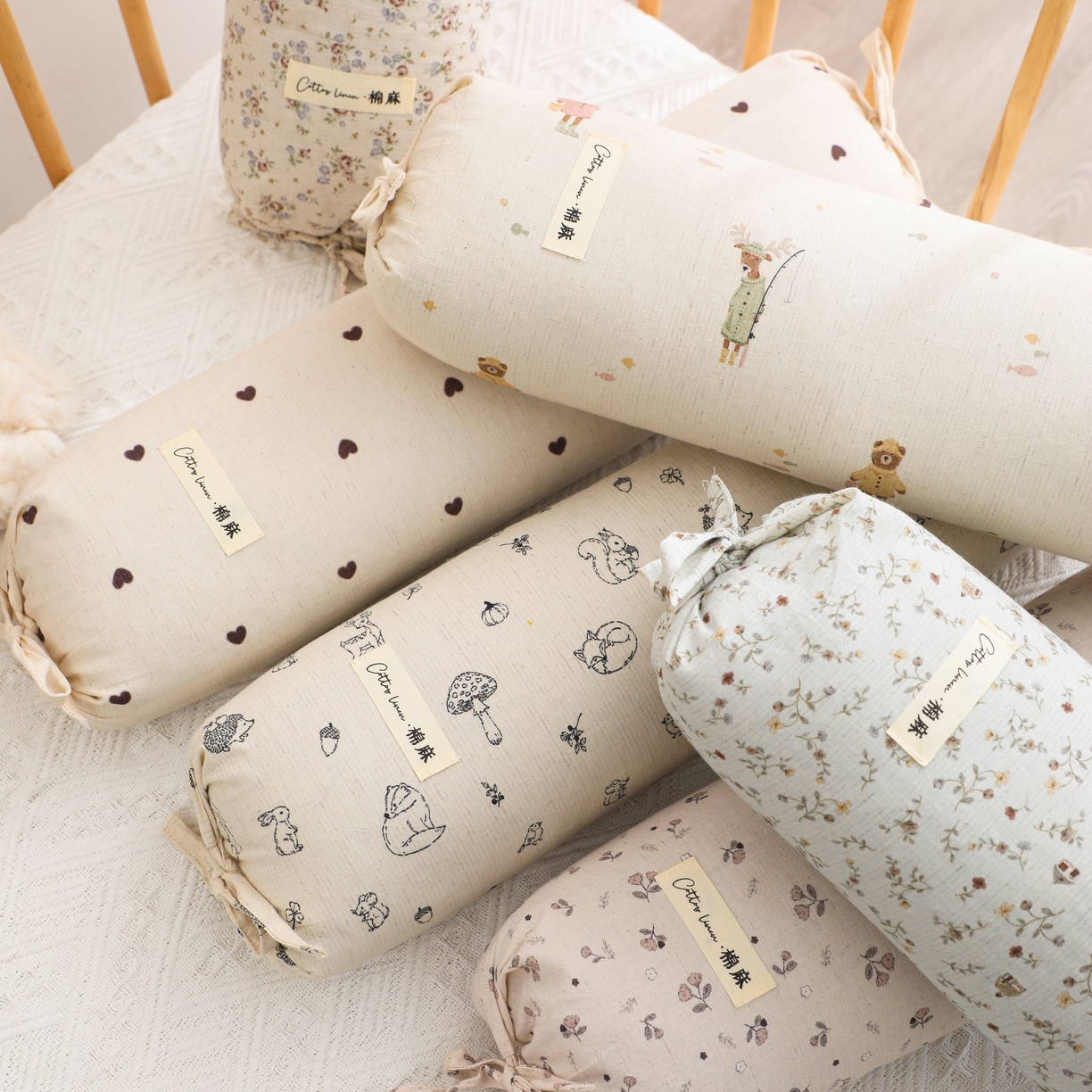 91家纺网 家纺一手货源 找家纺 芯洲 2026新款全棉透气棉麻颈椎荞麦护颈枕枕头枕芯 组合图仅供参考不可下单