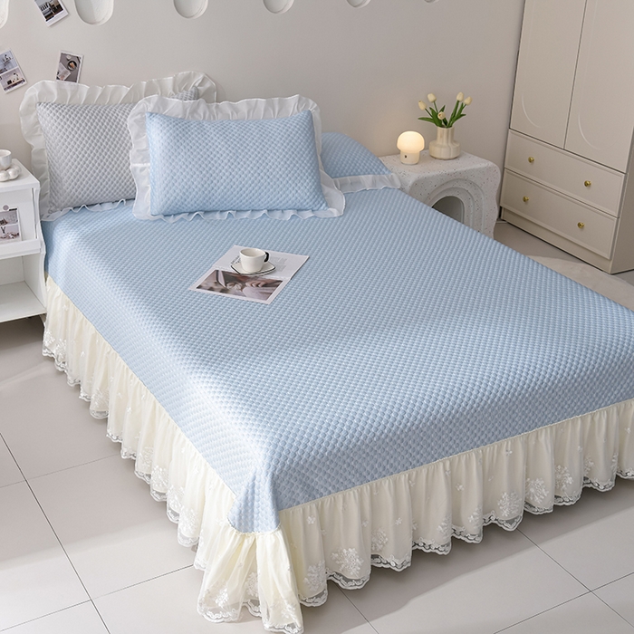 91家纺网 家纺一手货源 找家纺 （总）席匠 2026新款A类凉感豆豆凉席席子凉席三件套