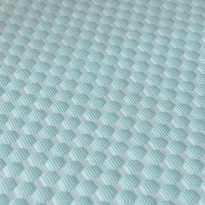 91家纺网 家纺一手货源 找家纺 席匠 2026新款A类凉感豆豆凉席席子凉席三件套 天空蓝