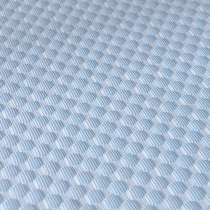 91家纺网 家纺一手货源 找家纺 席匠 2026新款A类凉感豆豆凉席席子凉席三件套 婴儿蓝