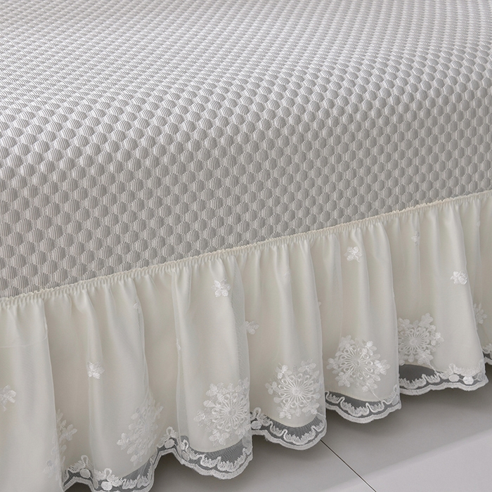 91家纺网 家纺一手货源 找家纺 席匠 2026新款A类凉感豆豆凉席席子凉席三件套 灰色