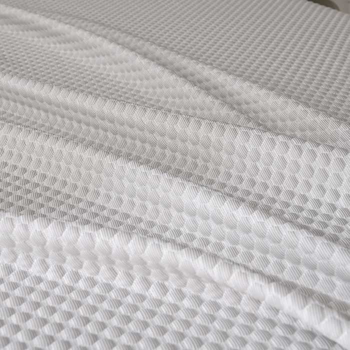 91家纺网 家纺一手货源 找家纺 席匠 2026新款A类凉感豆豆凉席席子凉席三件套 灰色