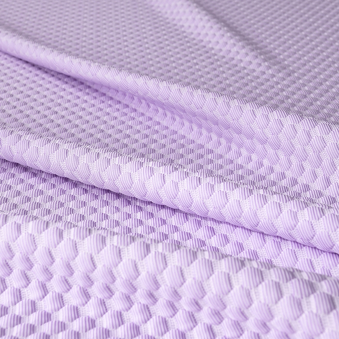 91家纺网 家纺一手货源 找家纺 席匠 2026新款A类凉感豆豆凉席席子凉席三件套 紫色