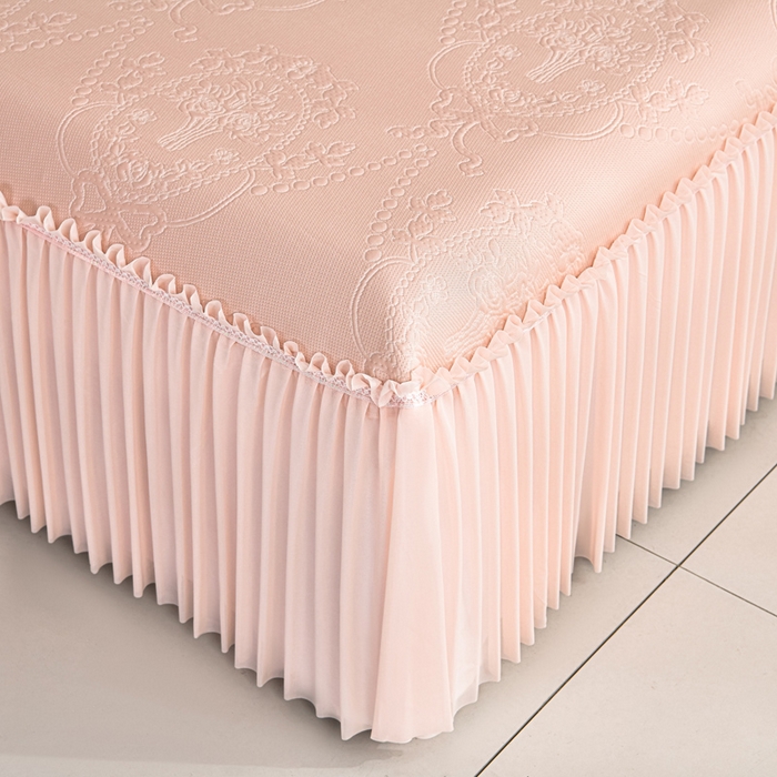 91家纺网 家纺一手货源 找家纺 （总）席匠 2026新款凉感冰豆豆床裙款凉席席子凉席-PE系列