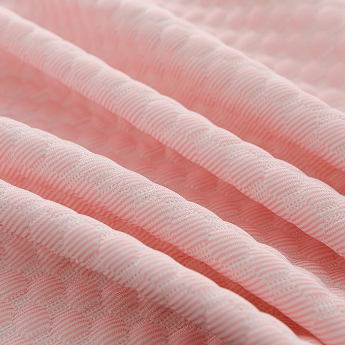 91家纺网 家纺一手货源 找家纺 席匠 2026新款冰豆豆床裙纯色款凉席席子凉席三件套 纯色床席款-粉