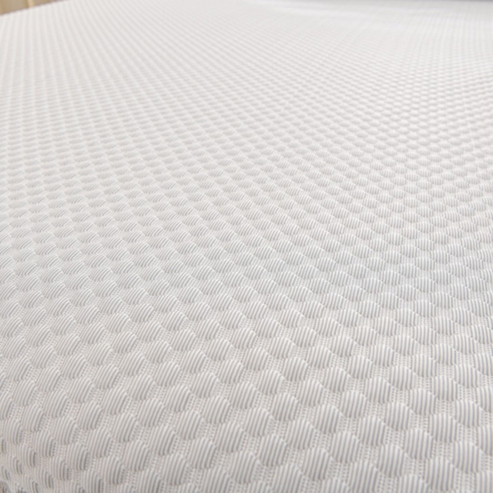 91家纺网 家纺一手货源 找家纺 席匠 2026新款冰豆豆床裙纯色款凉席席子凉席三件套 纯色渐变床裙款-灰