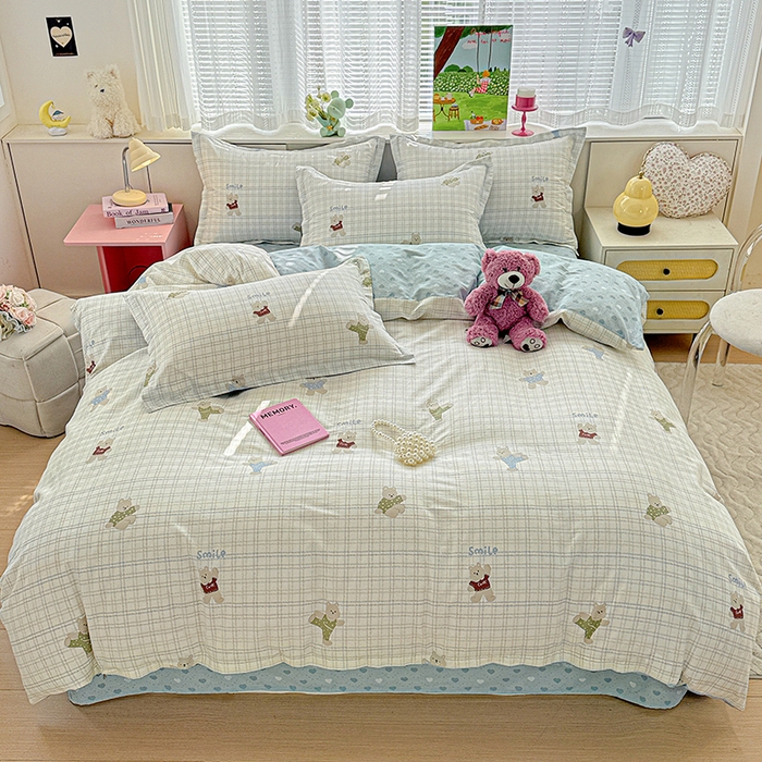 91家纺网 家纺一手货源 找家纺 （总） 依庭 2026新款12868全棉纯棉印花四件套