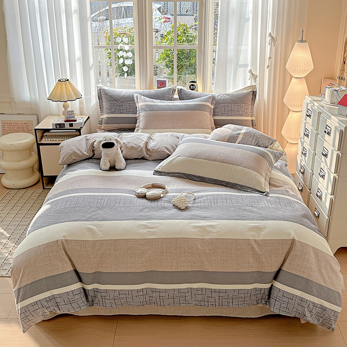 91家纺网 家纺一手货源 找家纺 （总） 依庭 2026新款12868全棉纯棉印花四件套