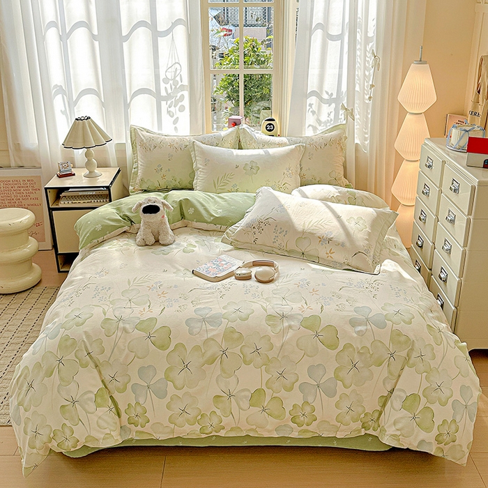 91家纺网 家纺一手货源 找家纺 （总） 依庭 2026新款12868全棉纯棉印花四件套