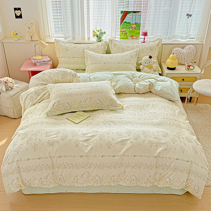 91家纺网 家纺一手货源 找家纺 （总） 依庭 2026新款12868全棉纯棉印花四件套