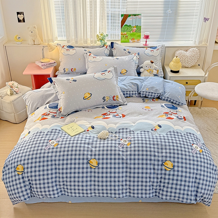 91家纺网 家纺一手货源 找家纺 （总） 依庭 2026新款12868全棉纯棉印花四件套