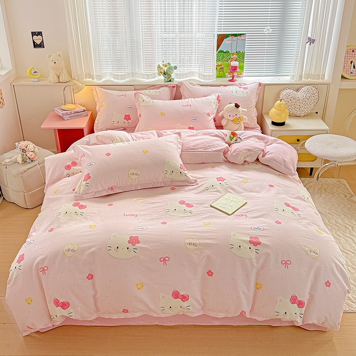 91家纺网 家纺一手货源 找家纺 （总） 依庭 2026新款12868全棉纯棉印花四件套