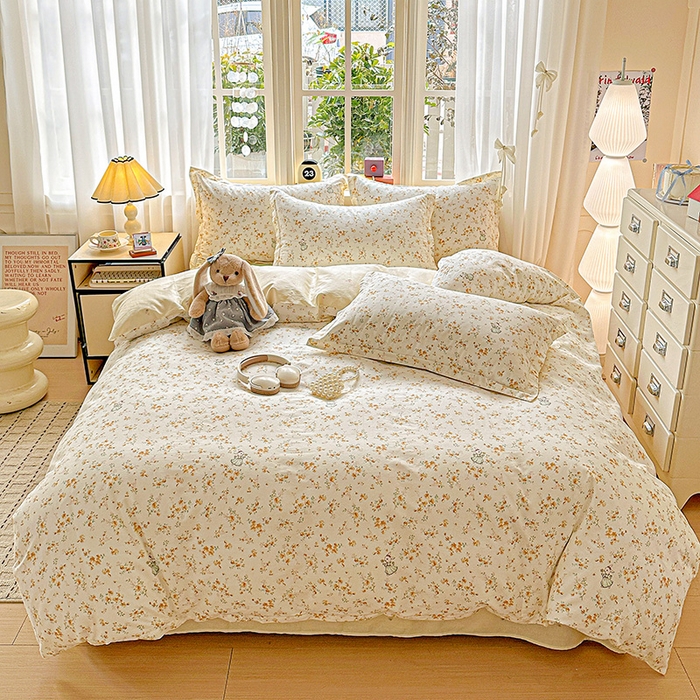 91家纺网 家纺一手货源 找家纺 （总） 依庭 2026新款12868全棉纯棉印花四件套