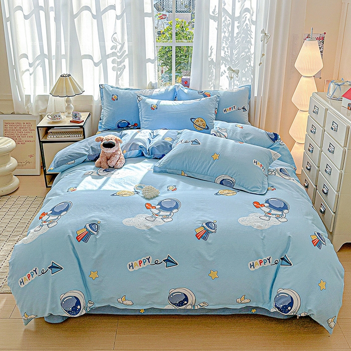 91家纺网 家纺一手货源 找家纺 （总） 依庭 2026新款12868全棉纯棉印花四件套