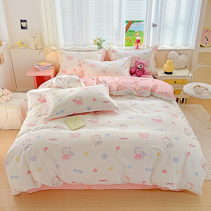 91家纺网 家纺一手货源 找家纺 （总） 依庭 2026新款12868全棉纯棉印花四件套