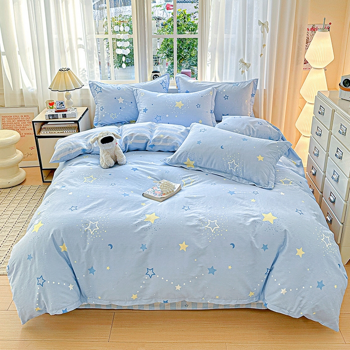 91家纺网 家纺一手货源 找家纺 （总） 依庭 2026新款12868全棉纯棉印花四件套