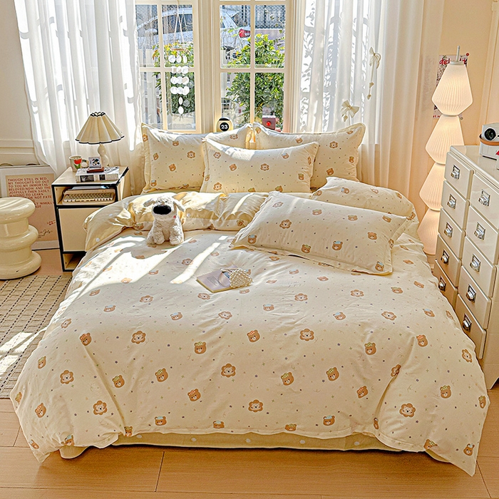 91家纺网 家纺一手货源 找家纺 （总） 依庭 2026新款12868全棉纯棉印花四件套