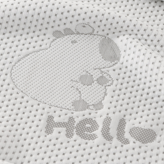 91家纺网 家纺一手货源 找家纺 席匠 2026新款冰豆豆床裙卡通款凉席席子凉席三件套 卡比巴拉床席款-灰