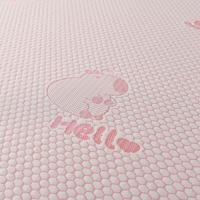 91家纺网 家纺一手货源 找家纺 席匠 2026新款冰豆豆床裙卡通款凉席席子凉席三件套 卡比巴拉床笠款-粉