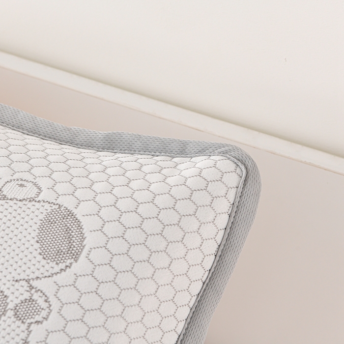 91家纺网 家纺一手货源 找家纺 席匠 2026新款冰豆豆床裙卡通款凉席席子凉席三件套 卡比巴拉床笠款-灰