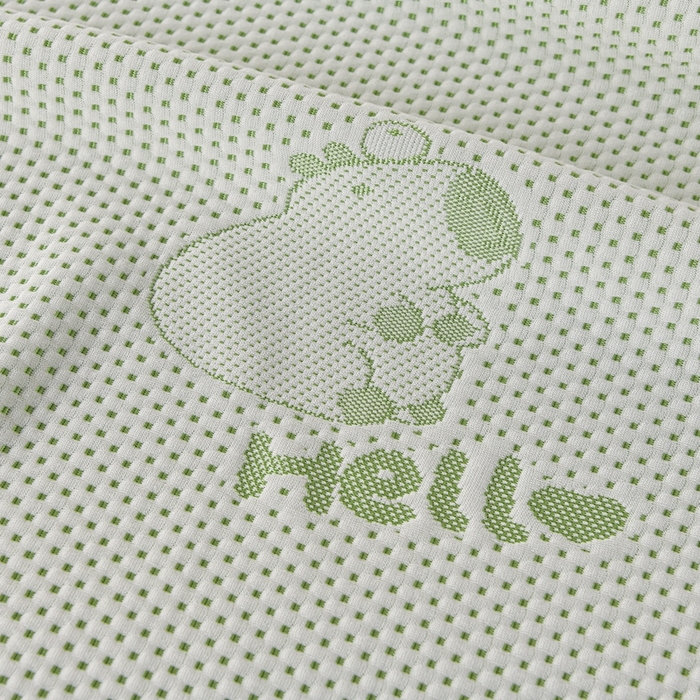 91家纺网 家纺一手货源 找家纺 席匠 2026新款冰豆豆床裙卡通款凉席席子凉席三件套 卡比巴拉床笠款-绿