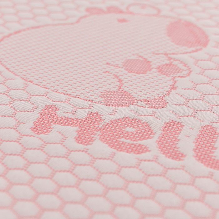 91家纺网 家纺一手货源 找家纺 席匠 2026新款冰豆豆床裙卡通款凉席席子凉席三件套 卡比巴拉渐变款-粉