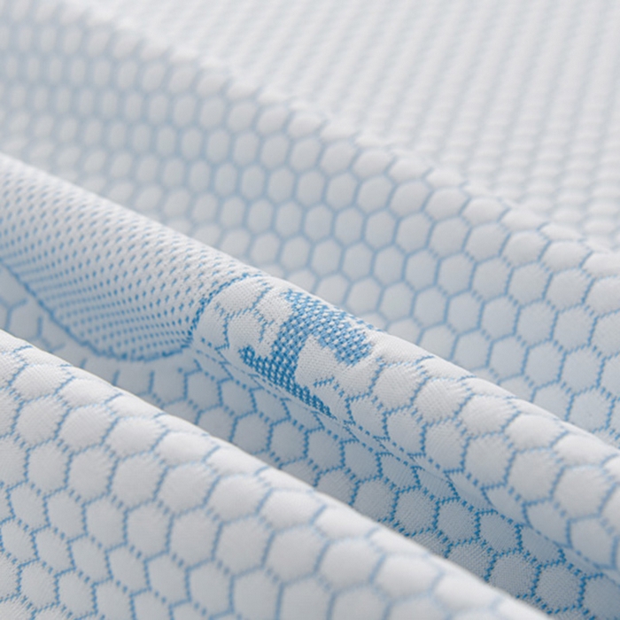 91家纺网 家纺一手货源 找家纺 席匠 2026新款冰豆豆床裙卡通款凉席席子凉席三件套 卡比巴拉渐变款-蓝