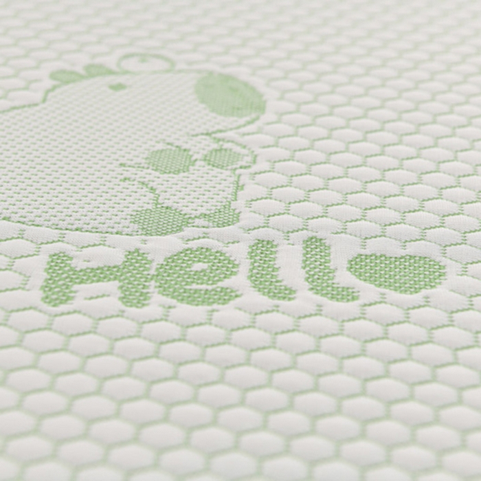 91家纺网 家纺一手货源 找家纺 席匠 2026新款冰豆豆床裙卡通款凉席席子凉席三件套 卡比巴拉渐变款-绿