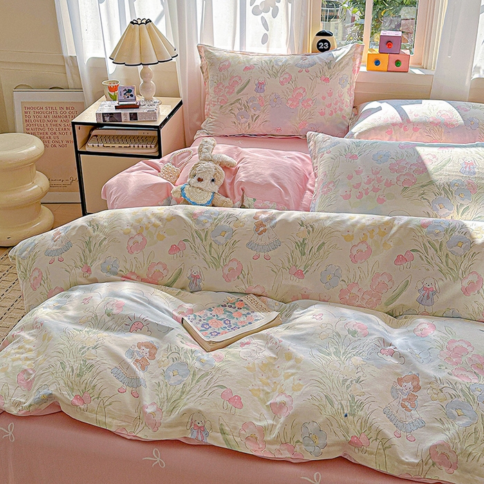 91家纺网 家纺一手货源 找家纺 （总） 依庭 2026新款12868全棉纯棉印花四件套