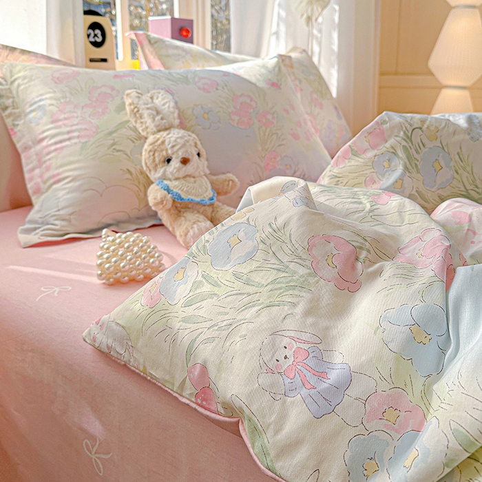 91家纺网 家纺一手货源 找家纺 （总） 依庭 2026新款12868全棉纯棉印花四件套