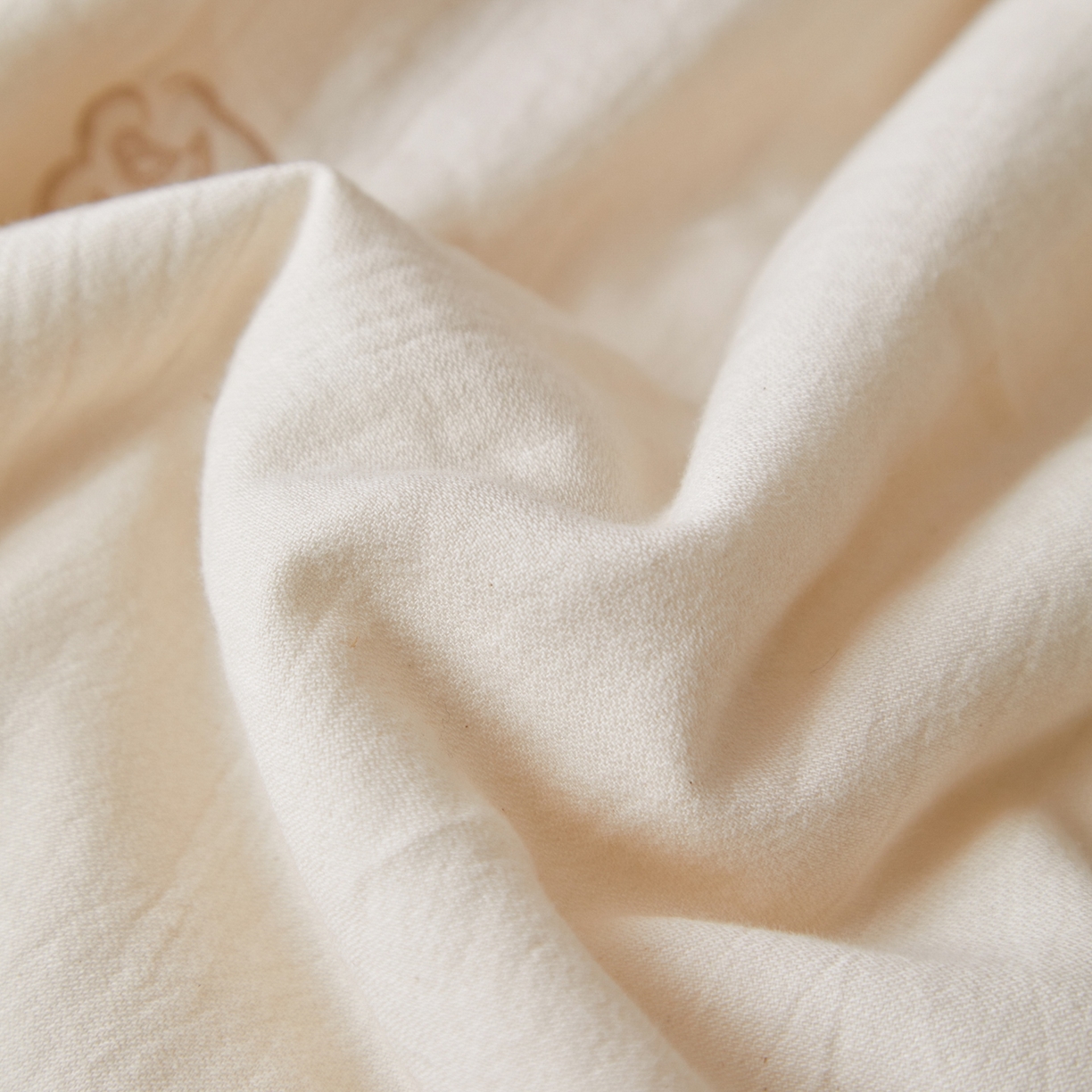 91家纺网 家纺一手货源 找家纺 上喜 2026新款全棉泡芙棉夏被夏凉被空调被四件套-玫瑰故事 玫瑰故事-米白