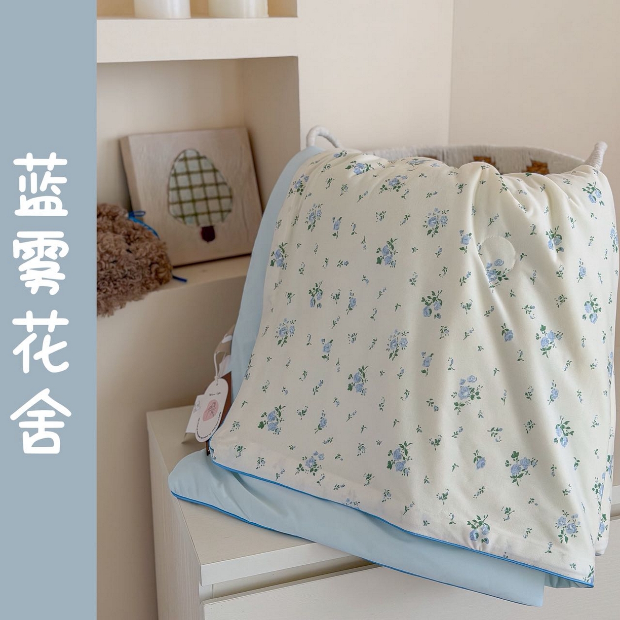 91家纺网 家纺一手货源 找家纺 （总）暖生活 2026春夏新款A类针织锦氨绵绵冰双感夏被夏凉被空调被