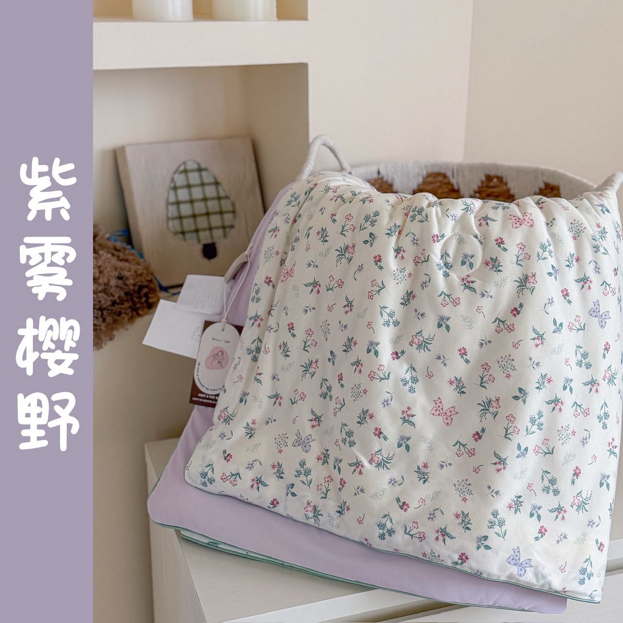 91家纺网 家纺一手货源 找家纺 （总）暖生活 2026春夏新款A类针织锦氨绵绵冰双感夏被夏凉被空调被