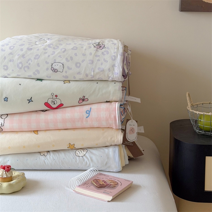 91家纺网 家纺一手货源 找家纺 暖生活 2026春夏新款A类针织锦氨绵绵冰双感夏被夏凉被空调被 组合图仅供展示不可下单