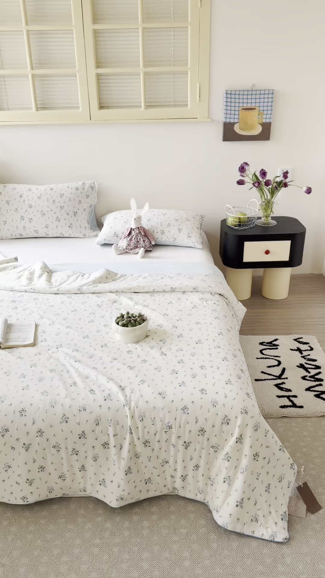 91家纺网 家纺一手货源 找家纺 暖生活 2026春夏新款A类针织锦氨绵绵冰双感夏被夏凉被空调被 蓝雾花舍