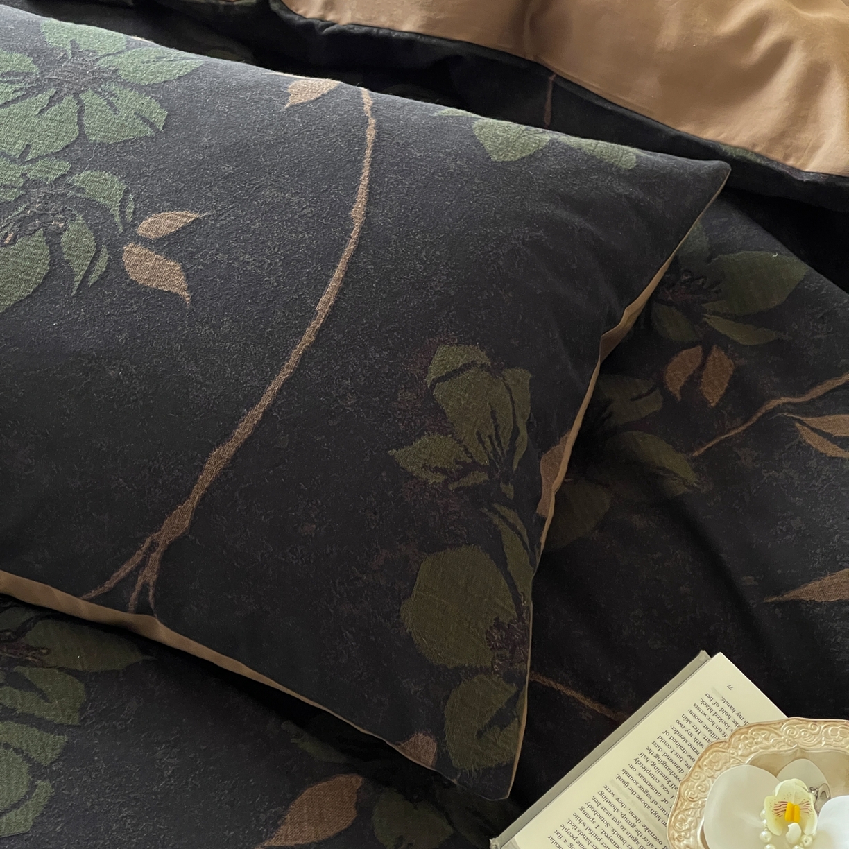 91家纺网 家纺一手货源 找家纺 （总）云上 2026春夏新款全棉纯棉色织大提花四件套-曼华