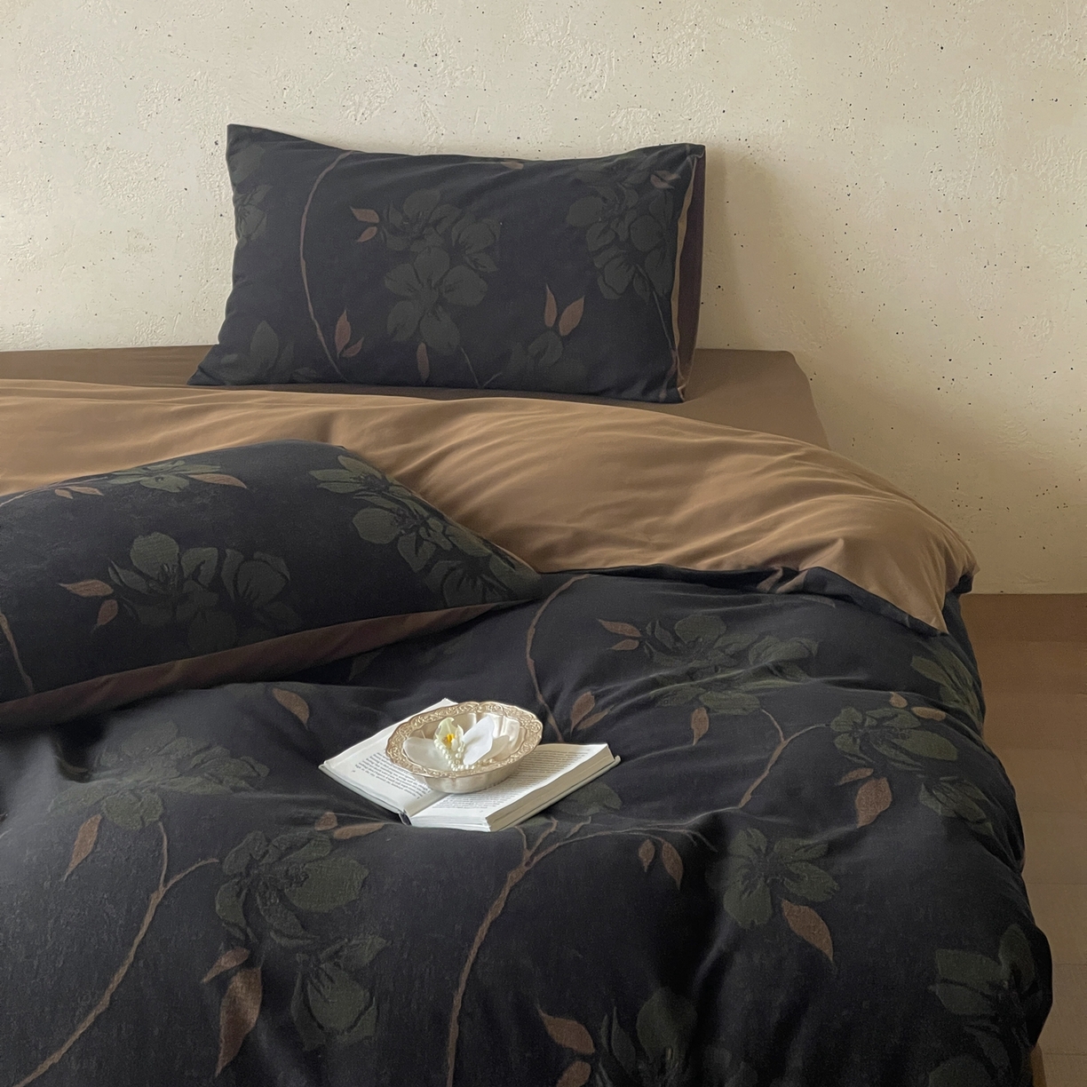 91家纺网 家纺一手货源 找家纺 （总）云上 2026春夏新款全棉纯棉色织大提花四件套-曼华