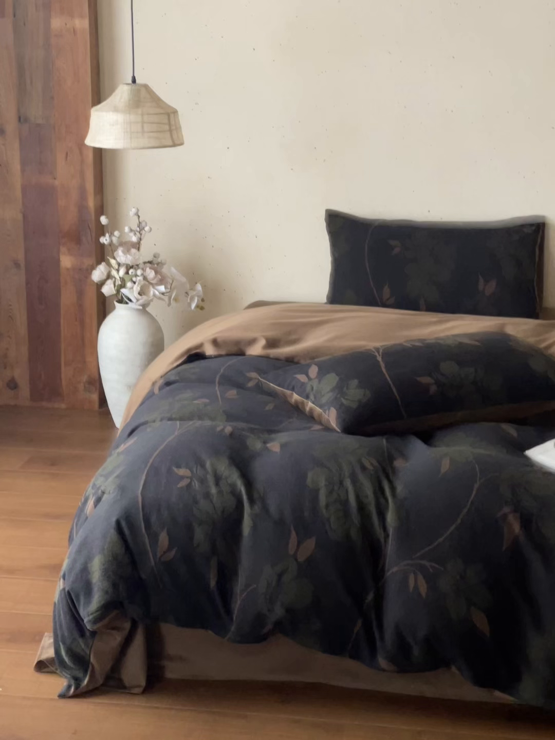 91家纺网 家纺一手货源 找家纺 （总）云上 2026春夏新款全棉纯棉色织大提花四件套-曼华