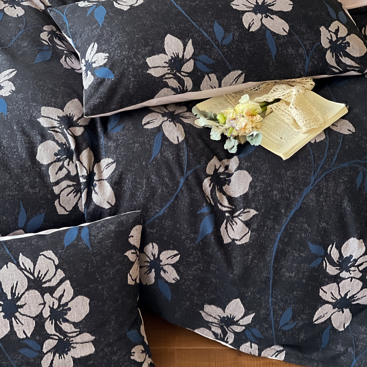 91家纺网 家纺一手货源 找家纺 云上 2026春夏新款全棉纯棉色织大提花四件套-曼华 曼华-紫