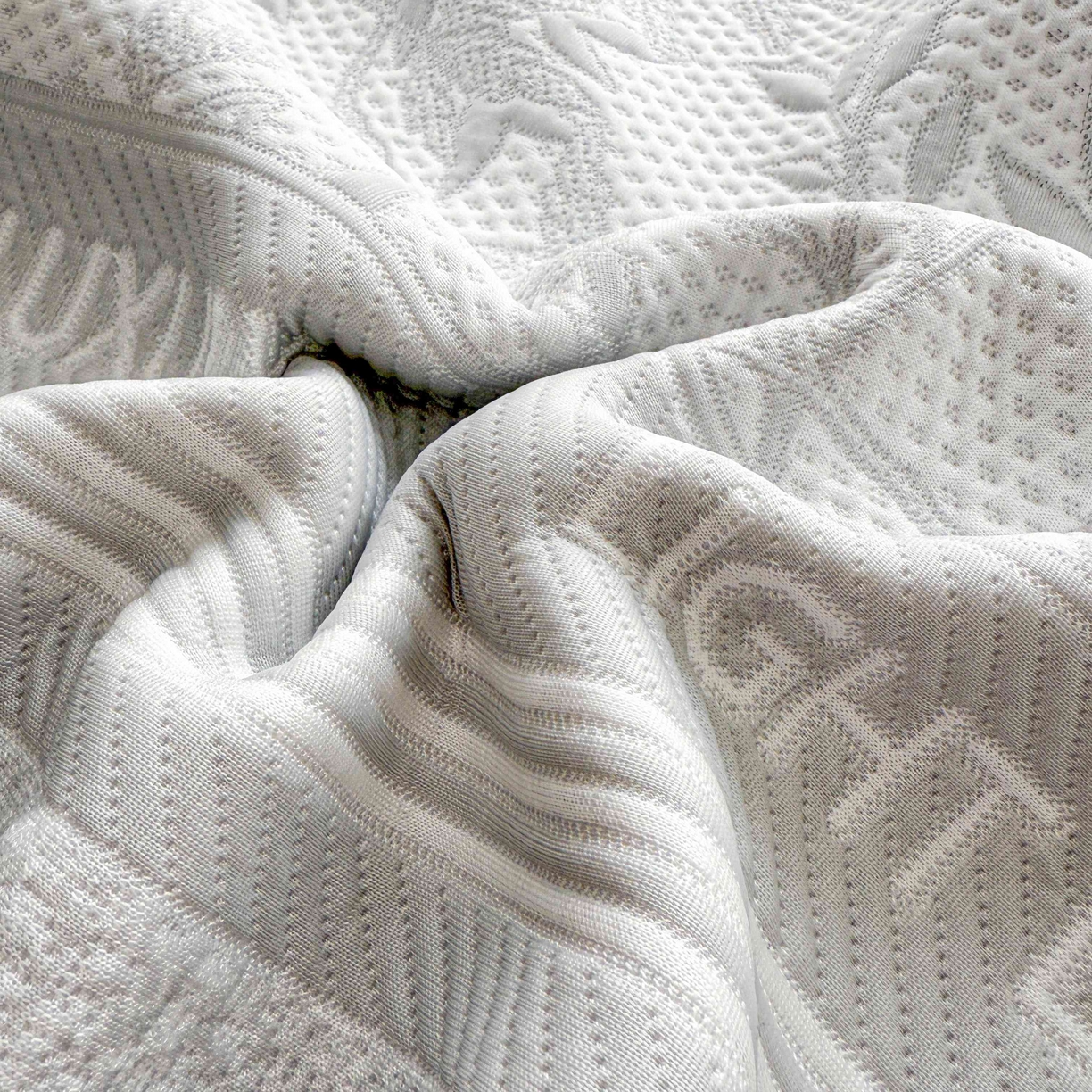 91家纺网 家纺一手货源 找家纺 席匠 2026新款LUX·奢序系列床裙款凉席席子 烟灰